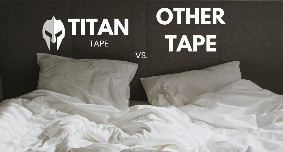 Other Brands vs. Titan Tape - Titan Mouth Tape